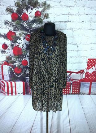 Блузка блузон пліссе