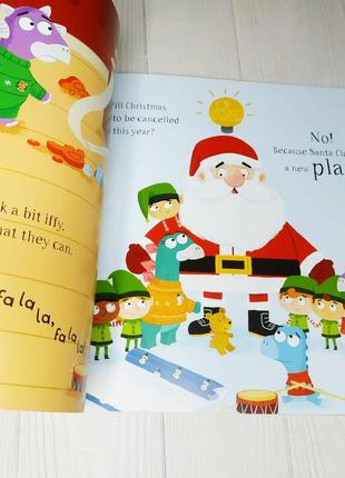 Детская книга на английском the tinysaurs save christmas3 фото