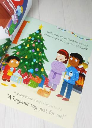 Детская книга на английском the tinysaurs save christmas7 фото