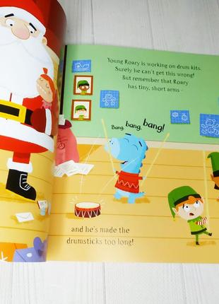 Детская книга на английском the tinysaurs save christmas8 фото