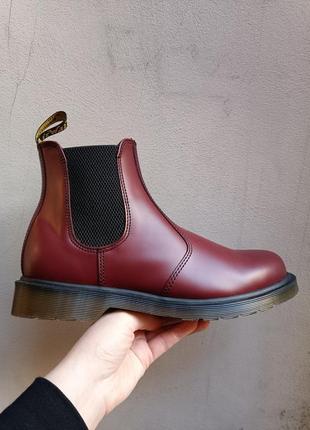 Ботинки челси мужские dr. martens бордо оригинал2 фото