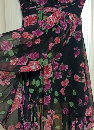 Міні сукня бюстьє з шлейфом8 фото