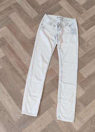 Lacalina светлые джинсы, низкая талия1 фото