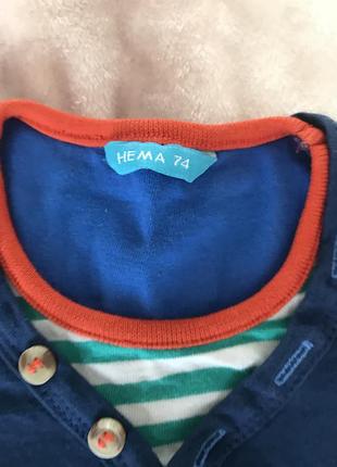Hema реглан на малыша 3