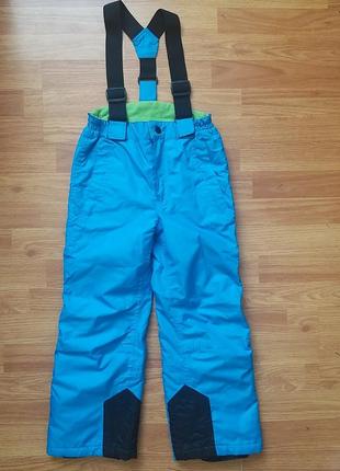 Лижні штани, зимовий пів комбінезон, термо штани