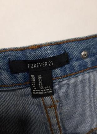 Крутые джинсовые шорты от forever 21(m/l)3 фото