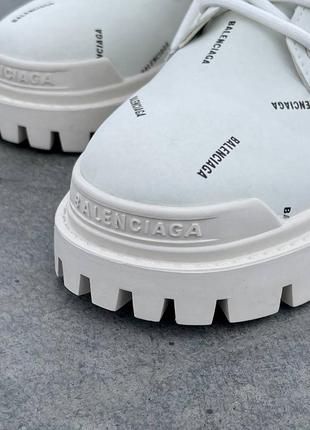 Balenксиаga boots white premium ботинки натуральные7 фото