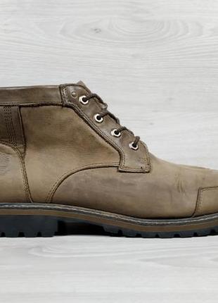 Нубукові чоловічі черевики timberland waterproof оригінал, розмір 42.5