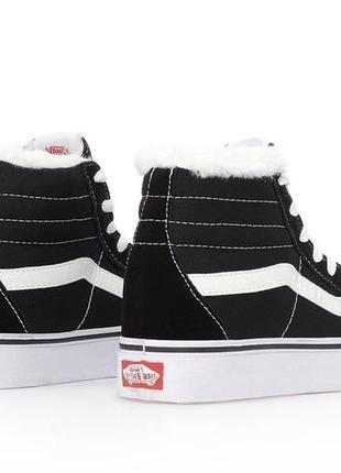 Зимові кеди vans winter високі5 фото