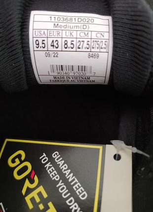 Мужские кроссовки для бега brooks ghost 14 BSDx gore-tex 43 р. 27,5 см.5 фото