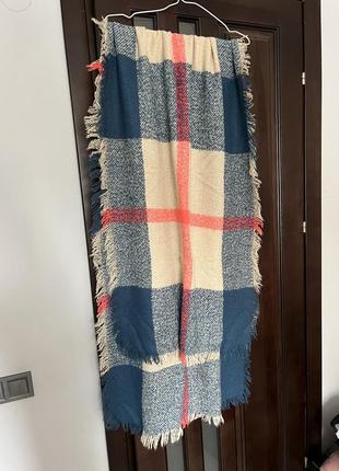 Теплий шарф, зимовий шарф1 фото