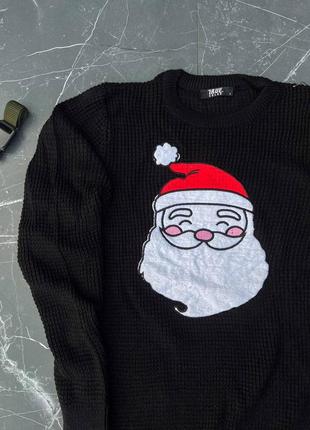 Теплий чоловічий новорічний светр / чоловічі светри на новий рік4 фото