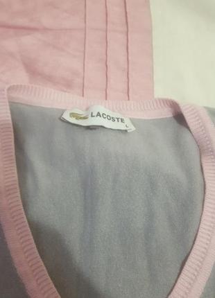 Фирменная кофточка lacoste2 фото