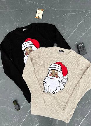 Новорічний світер чоловічий / теплий светр на новий рік / подарунки для чоловіка7 фото