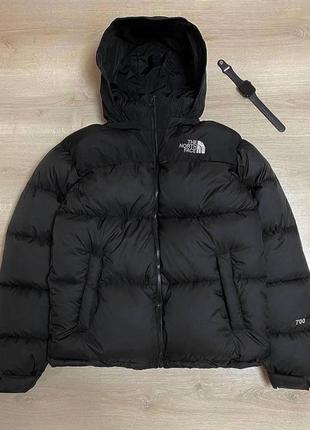 Розпродаж ✅️ зимовий пуховик the north face 700 1996 retro nuptse jacket black