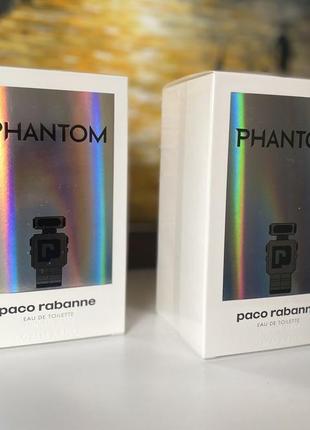 Paco rabanne phantom edt 100 ml spray (оригинал)2 фото