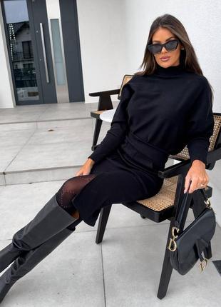 Женский костюм с юбкой fz-809