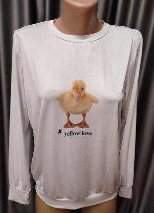 Свитшот футболка с длинными рукавами кофта кофточка