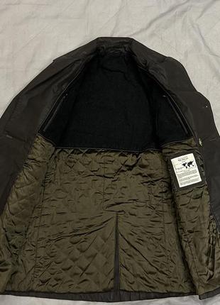 Зимний тренч куртка mcneal оригинальный коричневый утепленный6 фото