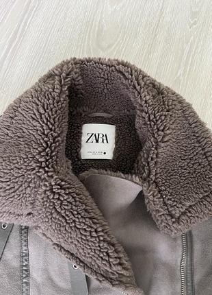 Дубленка zara2 фото