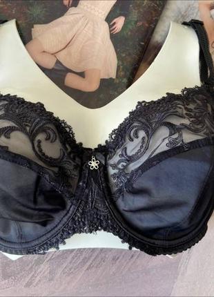 Черный бюстгальтер без поролона lanny mode 11080