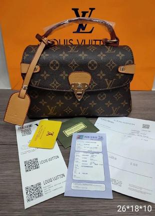 Жіноча сумка коричнева турція, сумка жіноча шопер, сумка під стилі ✨ louise vuitton луї віттон