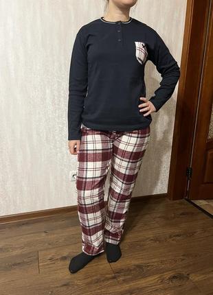 Тепла піжама , домашній костюм