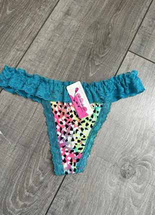 Трусы женские, стринги, кружевные трусики новые