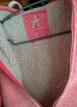 Зручна спортивна кофта тепла светр капюшон3 фото