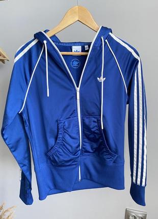 Стильна олімпійка adidas спортивка на замку8 фото