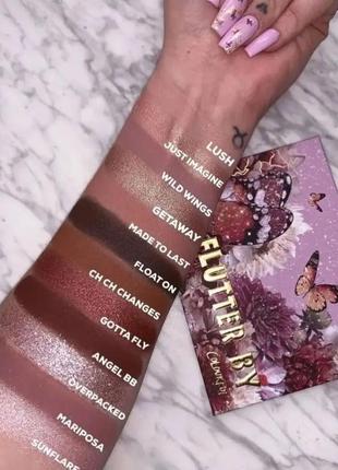 Палетка тіней colourpop flutter by3 фото