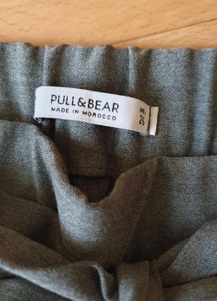 Серые брюки pull&bear2 фото