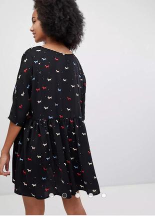 Платье-рубашка свободного кроя батал большого размера2 фото