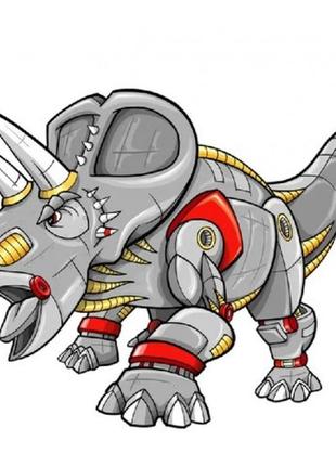 Картина по номерам дет. космический носорог es159 30х30см 3кисти. 10 акрил.красок 3 уровень стек лак