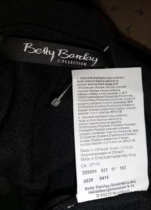 Трикотажной вязки,кардиган-блузка с карманами,с камнями,2 в 1,большого размера,betty barclay10 фото