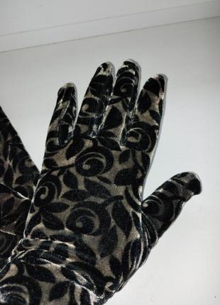 Бархатные перчатки перчатки2 фото