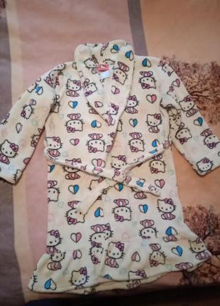 Халат теплый для девочки