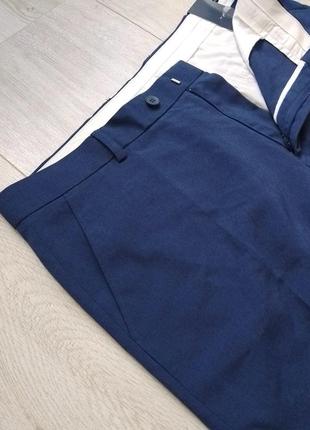 Чоловічі костюмні штани брюки сині р. 48, 50, 562 фото