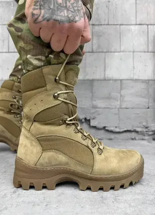 Військові зимові берці scorpions койот, армійські зимові черевики на хутрі scorpion койот ,армійські2 фото