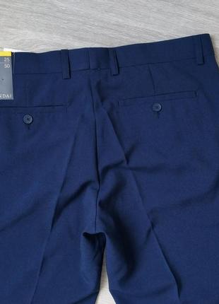 Чоловічі костюмні штани брюки сині р. 48, 50, 566 фото