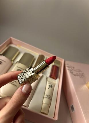 Набір для макіяжу the history of whoo gongjinhyang: mi velvet make up special set4 фото