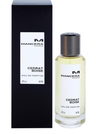 Оригінал mancera cedrat boise 60 ml ( мансера цедра бойсе )  edp парфумована вода