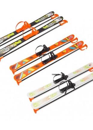 Лыжи с палками детские арт.9260 технок от 5 лет размер 90х14.5х11.5 см
