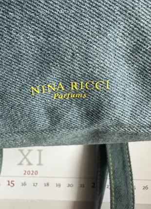 Nina ricci parfums джинсовый рюкзак оригинал3 фото