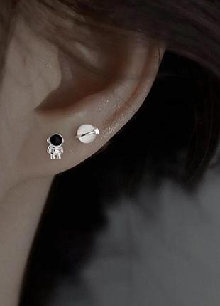 Серьги сережки гвоздика пусети