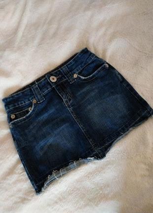Джинсовая юбка guess