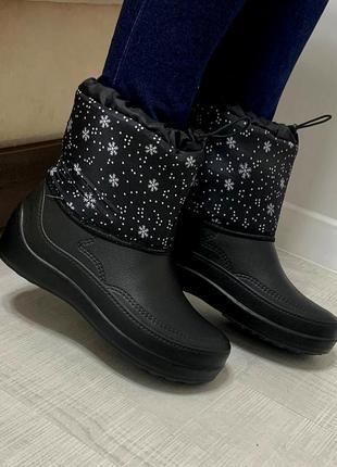 Женские зимние модельные непромокаемые пенки, сапоги, ботинки1 фото