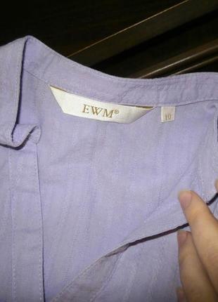 1+1=3 класична жіноча базова сорочка ewm5 фото