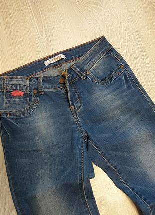 Шикарные джинсы укороченные2 фото