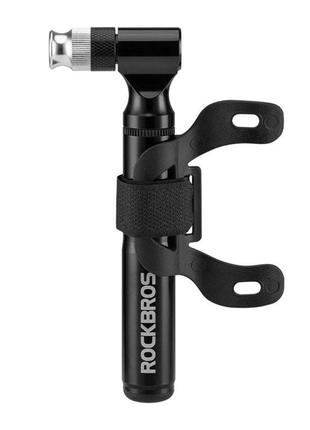 Велосипедный насос rockbros jg-pb-11 130psi/9bar черный (rb-jg-pb-11-2877)